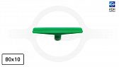 Glue fungus NUSSLE GROS TINY 80х10 mm, green