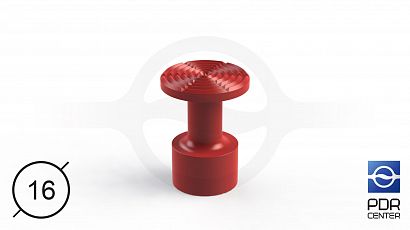 NUSSLE PROFI Caps for minilifter (Ø 16, red)
