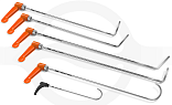 Set of door hooks with swivel handle 3106010 (6 pieces)