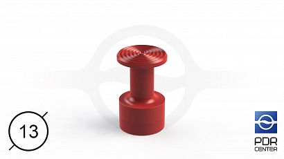 NUSSLE PROFI Caps for minilifter (Ø 13, red)