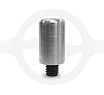 Metal nozzle " Pig " cylindrical rounded small, thread 5/16"