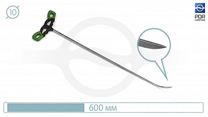 Hook with a smooth bend KT1012I (Ø10 mm, 600 mm)