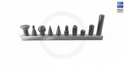 Set of screw-tips for hooks with a holder (10 pcs.)