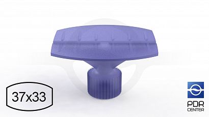 Glue fungus Wurth, purple, barrel-shaped