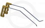 Set the corner hooks 2 PCs., left/right (Ø 5 mm, length 315 mm, yellow)
