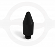 Teflon screw-on tip, medium point, thread 5/16"