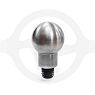 Metal nozzle "Pig" spherical, thread 5/16"