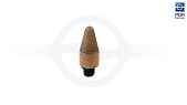 Phenolic resin screw-on tip, medium point, thread 5/16"