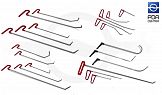 A set of hooks to repair dents (21 pieces)
