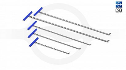 Set of hooks to work straight 3105013 (5 pieces)