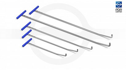Set of hooks to work straight 3105014 (5 pieces)