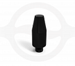 Teflon screw-on flat-head tip, small, thread 5/16"