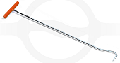 Hook Freddy 1101410 (Ø10 mm, 710 mm)