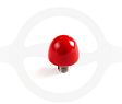 Rounded nozzle with increased strength coating, 5/16 thread"