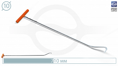 Hook Freddy 1101408 (Ø10 mm, 710 mm) - left
