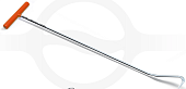 Hook Freddy 1101408 (Ø10 mm, 710 mm) - left
