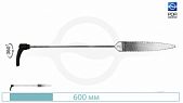 Knife for cutting the sealant with a rotary handle 2441003