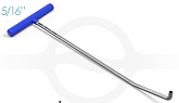 Hook under the nozzle with a double bend 1121244 (Ø12 mm, 600 mm)