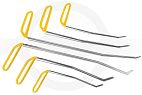 Set prasowych hooks, 6 pieces.