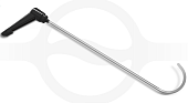 Крючок с круговым загибом, с поворотной ручкой (Ø8 мм, 450 мм)