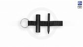 Suspension belt with core (clamp door)