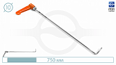 Hook with swivel handle 1101532 (Ø10 mm, 750 mm)