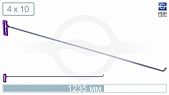 Stab the hook 107XL 1235мм