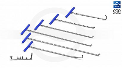 A set of hooks under the screw heads,19 items