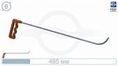 Hook № 04 (Ø 6 mm, length 480 mm, orange)