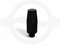 Teflon screw-on flat-head tip, large, thread 5/16"