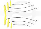 A set of hooks Tekko Kagi 3106036, 6 pieces