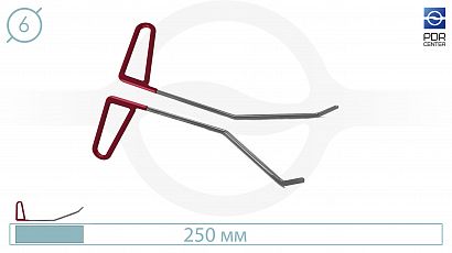 A set of hooks to repair dents (21 pieces)